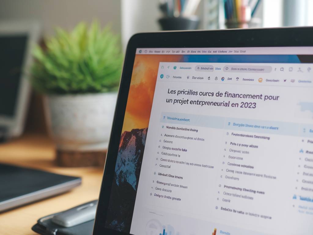 Les principales sources de financement pour un projet entrepreneurial en 2023