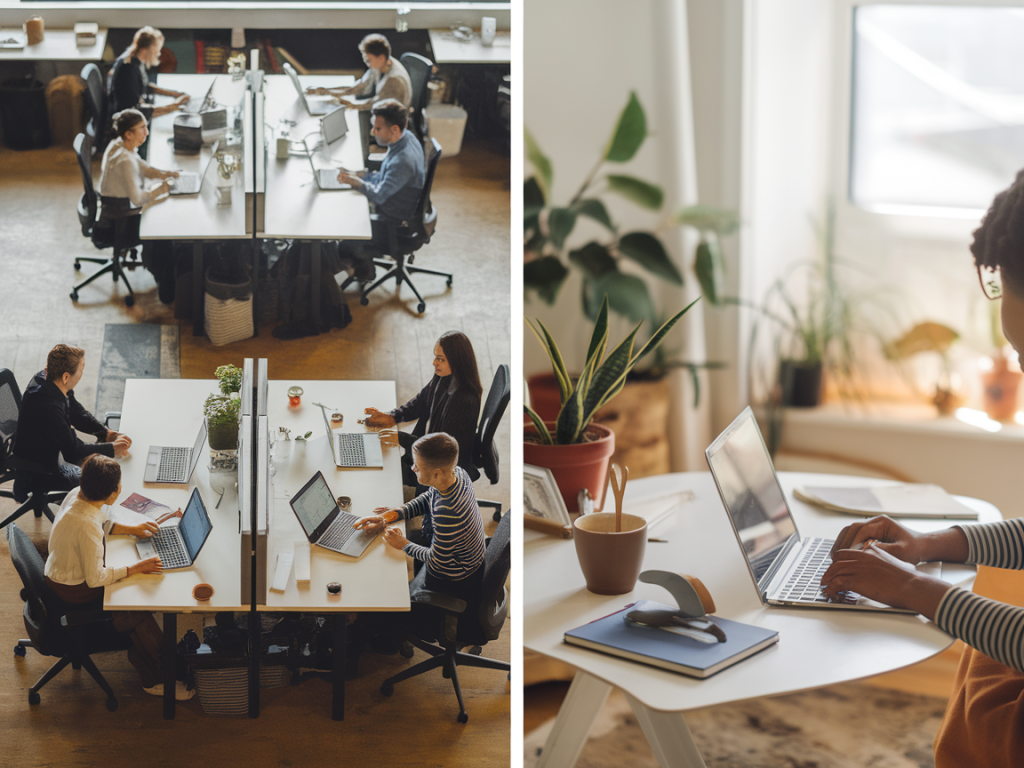 Différences entre télétravail et travail hybride : deux modèles à ne pas confondre